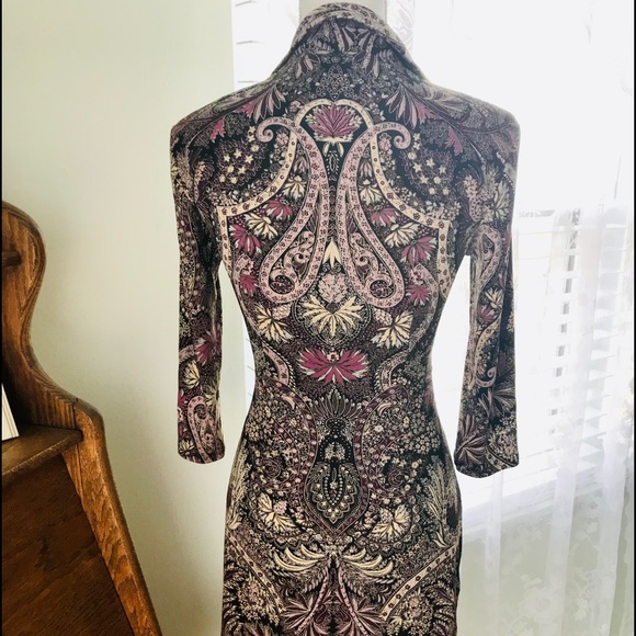 💋Vintage VS-Moda Intl. Bodycon Dress SZ SM - Picture 5 of 6